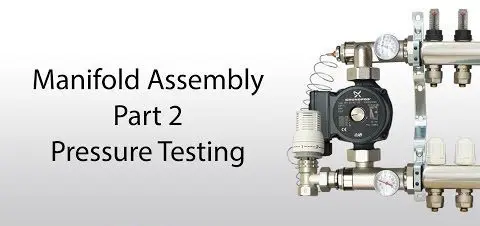 Video thumbnail for manifold assembly part 2 pressure testing